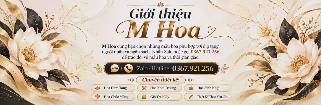 Ảnh bìa Shop hoa tươi Xã Bảo Thuận Lâm Đồng - Một món hoa, nhiều điều muốn nói